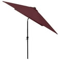 thumbnail image 3 of vidaXL Garden Parasol Terracotta Polyester, Powder-Coated Steel, 3 of 55