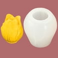 thumbnail image 6 of Ktoot 1Pc Tulip Flower Silicone Mold, 5X4.5X3.2Cm Floral Candle Wax Soap Resin Molds with Food Safe Material, for Diy Home Decor Craft Chocolate Candy Making, 6 of 7