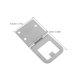 thumbnail image 2 of unbranded 4Ud De Bisagra Para Puerta De Pantalla Corrediza Inoxidable Seguridad Y Vida Útil Prolongada, 2 of 8