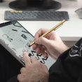thumbnail image 5 of Bolígrafo magnético TTzyCC de descompresión con 13 anillos magnéticos dorados, 5 of 5