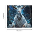 thumbnail image 3 of Pofeuu Forest Meditating Goat Print Wall Tapestry Decoration Wall Hanging Tapestry 60 x 51 Inch, 3 of 6