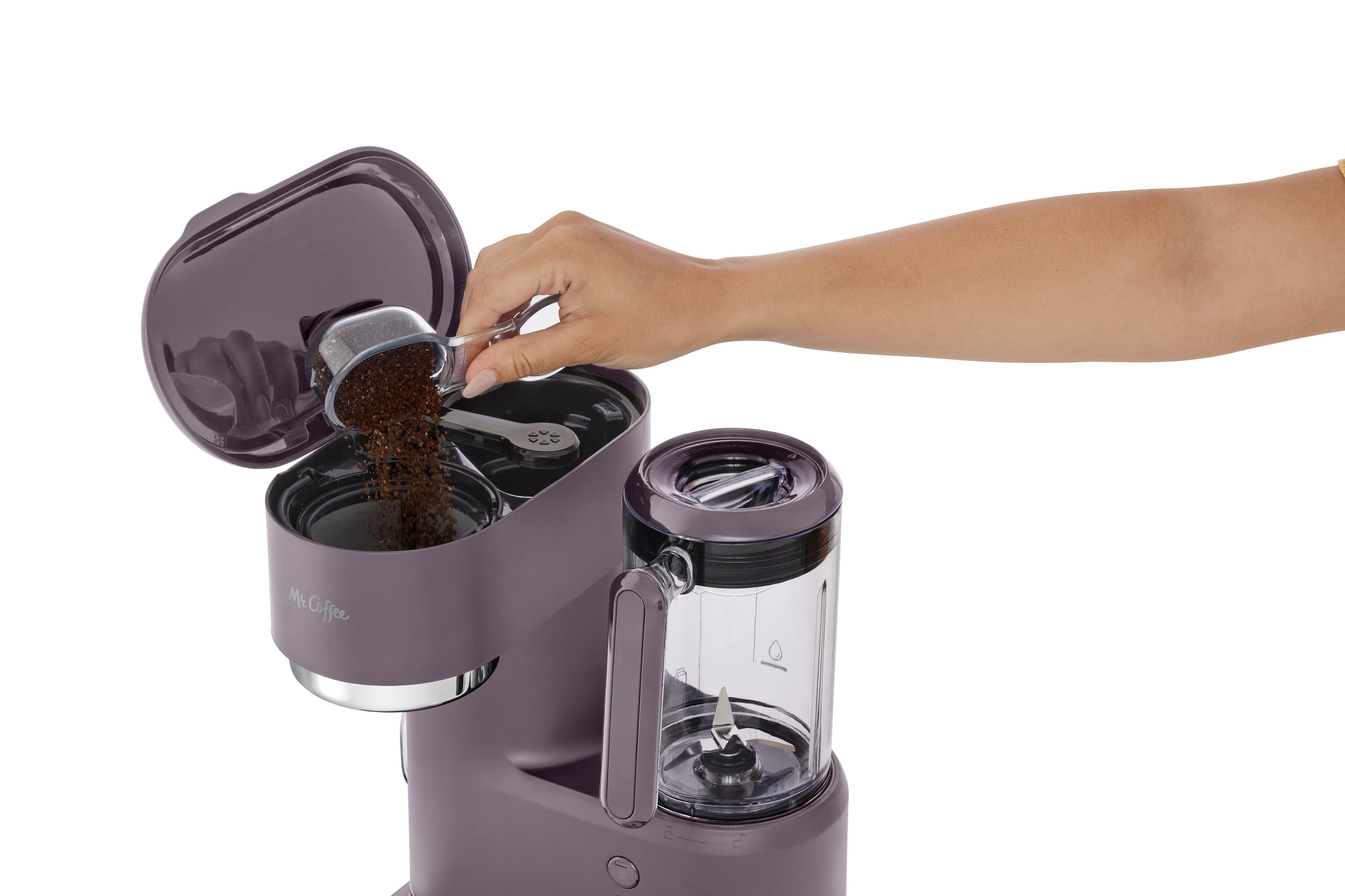 Mr Coffee Frappe 3-in-1 Frozen Iced Hot Coffee Maker & Blender