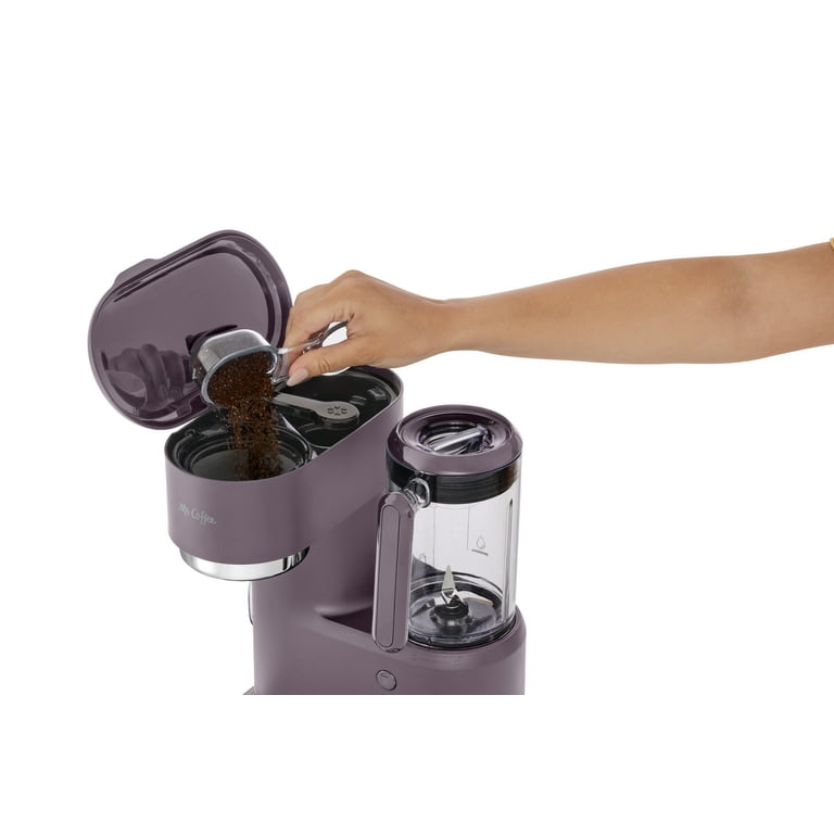 Mr. Coffee Frappe Single-Serve Iced and Hot Coffee Maker/Blender - Black