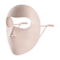 thumbnail image 2 of QSAWXQZ Women's Sun Protection Face Cover Full Face Ear Loop Breathable Stretch Neck Gaiter Free Size, 2 of 5