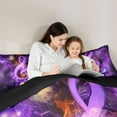 thumbnail image 5 of Homewish Musical Notes Bedding Comforter Set 2pcs for Female Men Adults,Abstract Gradient Twin Comforter Sets Microfiber,Music Theme Breathable Bedding Set,Ultra Soft Home Decor,Reversible, 5 of 8