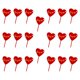 thumbnail image 3 of 20 adornos para tartas, cupcakes, cartas de amor, suministros para tartas, letreros de compromiso Oro rojo, 3 of 9