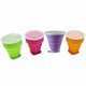 thumbnail image 1 of Collapsible Silicone Travel Cup with Lids - Portable Expandable Drinking Cup for Camping & Outdoor Use, 1 of 5