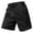 Black, variant on BOOMNY Shorts For Men Fashion Gradient Color Elastic Waist Drawstring Cargo Shorts For Man Soft Loose Fit Summer Shorts Leisure Mens Dailywear