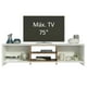 thumbnail image 4 of Mueble Mesa Para Tv Rack Madesa Metz 180cm Hasta 75" MB, 4 of 10
