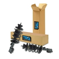TRQ Front Strut & Coil Spring Assembly Set Driver & Passenger Sides Fits Select 04-11 Chevrolet Aveo 07-11 Aveo5 09 Pontiac G3
