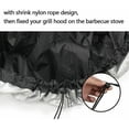 thumbnail image 3 of UV Protection Vertical Round Smoker Cover, Waterproof Oxford Material Provides Unmatched Durability, 75 X 70Cm, Fade Resistant For Long-Term Use, 3 of 5