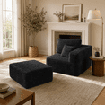 thumbnail image 6 of Liaroo Boneless Couch Chair with Ottoman, 6 of 6