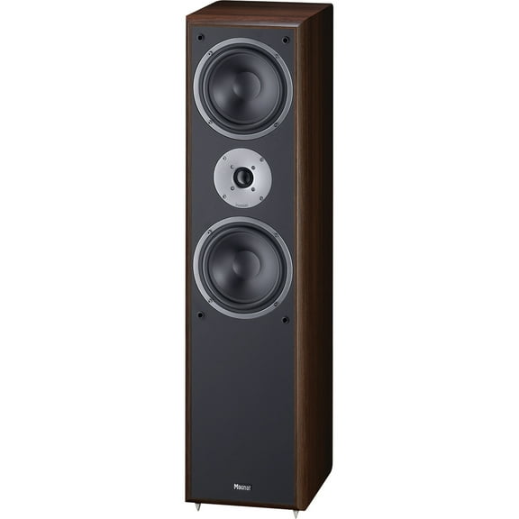 Magnat Monitor Supreme 802 Dual 6.5" 340W 2.5-Way Floorstanding Speaker, Mocca