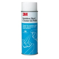 3M Stainless Steel Cleaner and Polish, Lime Scent, Foam, 21 oz Aerosol Spray, 12/Carton