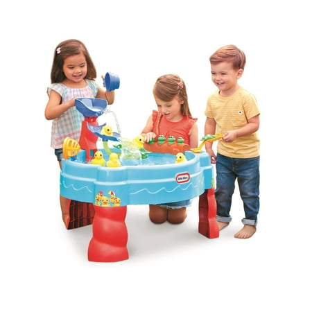 Little Tiks Baby Bum 5 Little Ducks Water Table by Little Tikes with Water Tipper and 10 Piece Duck and Frog Accessory Set, Outdoor Toy Play Set for Toddlers Kids Girls Boys Ages 2 3 4+ Year Old
