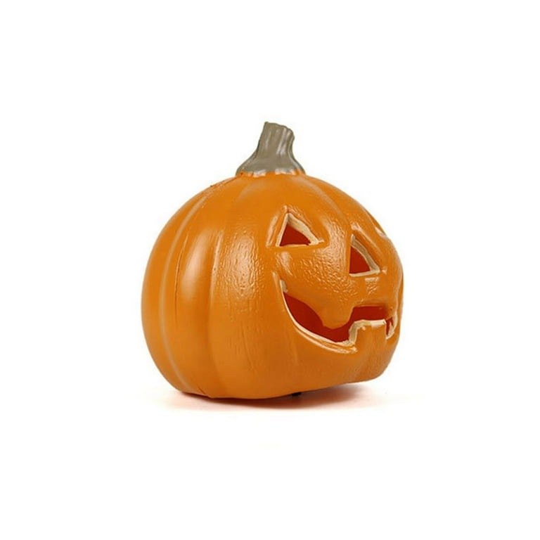 Colorful Light Up Halloween Pumpkin Decorations LED Plastic Jack O Lanterns Pumpkins Lights Decor Halloween Table Decor for Home Office Haunt House Colorful Light Up Halloween Pumpkin Decorations LED Plastic Jack O Lanterns Pumpkins Lights Decor Halloween Table Decor for Home Office Haunt House