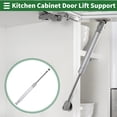 thumbnail image 2 of Unique Bargains 300mm/11.81" Gas Struts 72lb/320N/32kg Gas Springs Silver Tone Carbon Steel 1 Pcs RV Car Toolbox Lid Storage Box Cover Cabinet Door Cover, 2 of 7