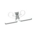 thumbnail image 4 of GROWTH TANK Bathroom Towel Rack Hanger Storage Rack Space Saving Multifunctional Paper Towel gray, 4 of 9