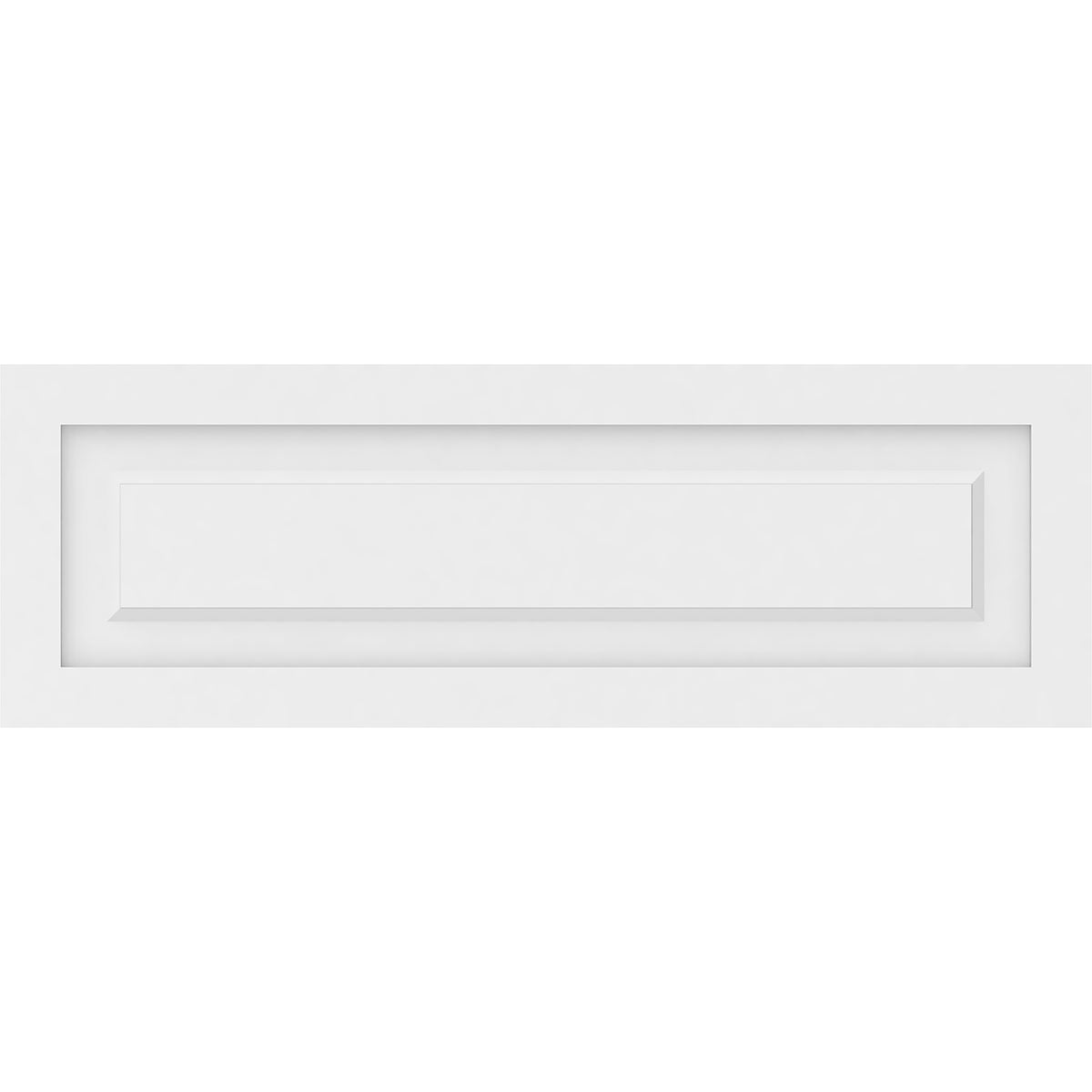 Ekena Millwork 36"W x 12"H x 5/8"P Harrison Raised Panel Decorative Wall Panel