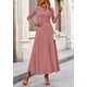 thumbnail image 3 of Conjunto de Punto de 2 Piezas PRETTYGARDEN Vestido Rosa Polvoriento Talla M, 3 of 7