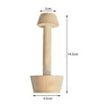thumbnail image 4 of Cake Baking Double Side Shaping Egg-Tart- Cake Pusher Wooden DIY Cake Mould, 4 of 6