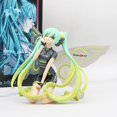 thumbnail image 2 of Hatsune Miku traje de carreras figura modelo bidimensional Chica de anime adorno de decoración de escritorio, 2 of 4