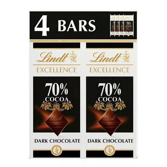 Lindt Lindor Execllence 70% Cocoa Bar, 14 Ounce