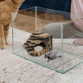 thumbnail image 2 of Plateforme d'Escalade pour Reptiles Tortue en Résine Ornement d'Aquarium, 2 of 8