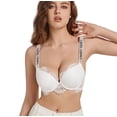 thumbnail image 1 of Conjunto de bragas y ropa interior sexys de talla grande con tirantes de diamantes de imitación de estilo europeo y americano, 1 of 6