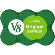 V8 Original 100% Vegetable Juice, 11.5 fl oz Can, 6 Count