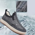 thumbnail image 6 of YLYL Men Winter Warm Snow Boots Slip on Round Toe Comfort Non Slip Casual Walking Shoes, 6 of 9