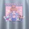 thumbnail image 3 of Disney Princess - Cinderella I Am a Dreamer - Youth Girls Boxy T-Shirt, 3 of 5