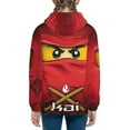 thumbnail image 4 of NinJago Teen Long Sleeve Hoodies Novelty Hoodie Youth Pullover Hooded Clothes With Pocket Sweatshirt For Boys Girls, 4 of 5