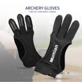 thumbnail image 5 of Décor d'Automne Extérieur 1 Pce Gants Respirants Ajustés Multi-Usages Faits à la Main Chasse Protection à Trois Doigts pour Hommes Femmes & Jeunes, 5 of 5