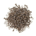thumbnail image 1 of 500 Pack 3mm s de silicona tubos para extensiones de pelo de s Marrón cro Zulema anillos de extensión de cabello, 1 of 7