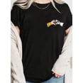 thumbnail image 1 of Women'S Casual Crew Neck T-Shirt with "You Got a Friend in Me" Cartoon Design, Featuring Animated Characters and Desert Scene, Short Sleeve, Regular Length, Polyester, All-Season Wear, Ladi, 1 of 5