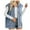 Blue, variant on YDFCWXW Women's Vintage Denim Jean Vest Oversized Button Down Jean Waistcoat Gilet Blue, S