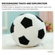 thumbnail image 3 of Juguete de juguete de juguete de peluche creativo en forma de fútbol Jugo de fútbol peluche fútbol de peluche juguete, 3 of 5