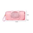 thumbnail image 3 of Estuche para lápices, bolsa de papelería, papelería de lona coreana, caja de papelería bonita con arena movediza, estuche para lápices creativo para estudiante femenina, 3 of 3