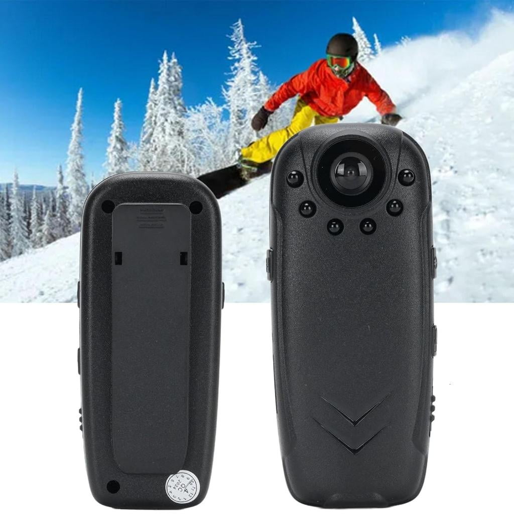 Tizuqe Mini Thumb Action Camera With 125°Lens 30FPS Video Recording For Sports Cycling Outdoor Activity Body Mount Design