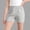 Gray, variant on Girls Spandex Ruffle Bike Shorts Nylon Stretch Gray Yoga Shorts Pull On Casual Play Shorts for Kids Big Girl Ages 4-13,Size 12-13 T