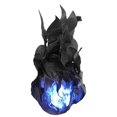 thumbnail image 1 of Halloween Decor Props Simulation Floating Fireball Lamp Artificial Fire Flame Atmosphere Light for Cosplay Role Play New, 1 of 2