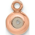 thumbnail image 2 of Gold Filled 14/20 Rose 4.0Mm W/Id Silicone Polished Bead W/Ring - Jbsp, 2 of 5
