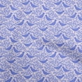 thumbnail image 1 of oneOone Cotton Poplin Blue Fabric Asian Bird Block Print Craft Projects Decor Fabric Printed By The Yard 56 Inch Wide, 1 of 1