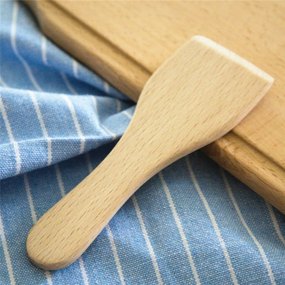 PBPBOX 4Pcs Baking Tools Butter Beech Wood Serving Food Utensils for Home Cooks