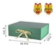 thumbnail image 3 of Caja de regalo Skivra extra grande con tapa y cierre magnético, paquete de 3, 3 of 7