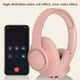 thumbnail image 5 of Auriculares inalámbricos supraaurales Bluetooth 5.3 con sonido HiFi, llamadas HD, diseño plegable - Rosa, 5 of 8