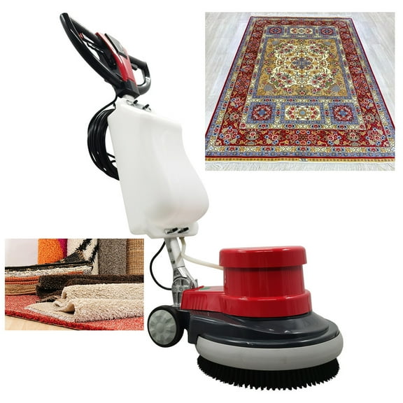 17" Carpet Floor Cleaning Polishing Brushing Machine Multifunctional Commercial Household 110V