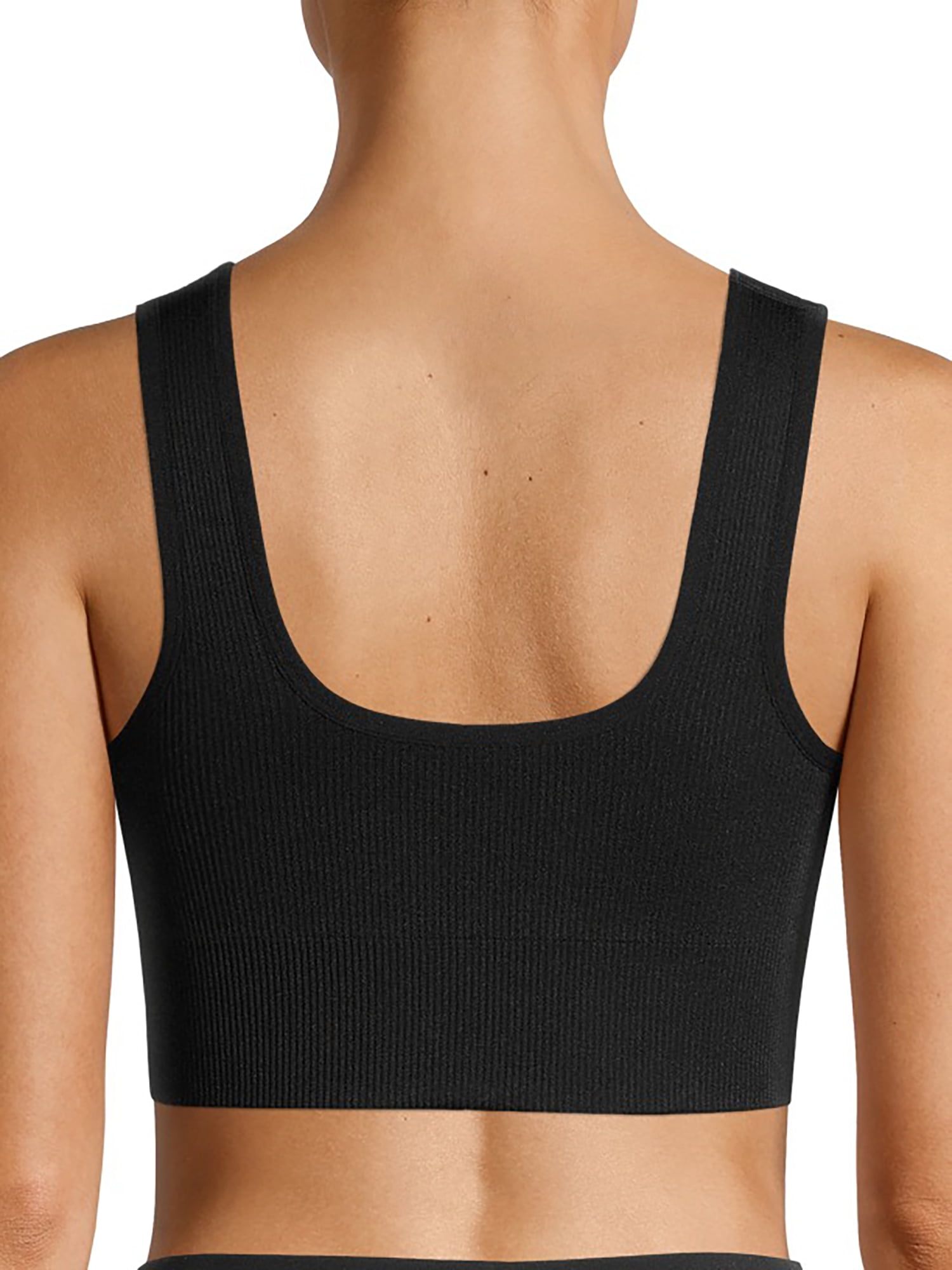 Avia Women’s Low Support Seamless Scoop Neck Sports Bra