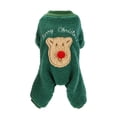 thumbnail image 2 of Ropa para Mascotas Xihbxyly Disfraz de Perro Osito de Peluche Navideño, 2 of 5